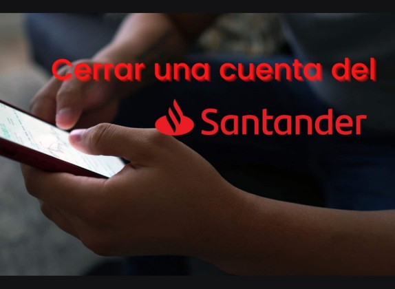 cancelar cuenta banco santander por internet